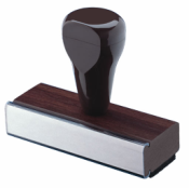 Traditional Wood Handle Stamp 2 3/4 x 5