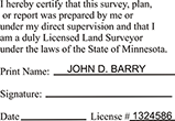 Minnesota Land Surveyor