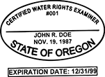 Oregon Water Examiner