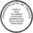 Virginia Licensed Residential Real Estate Appraiser