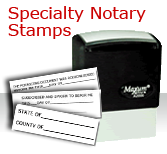 SPECIALTY NOTARY STAMPS 