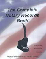 NOTARY RECORDS BOOK