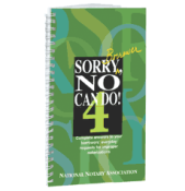 SORRY BORROWER NO CAN DO! BOOK 4