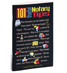 101 USEFUL NOTARY TIPS