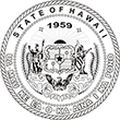 Hawaii State Stamp