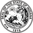 Indiana State Stamp