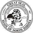 North Dakota State Stamp